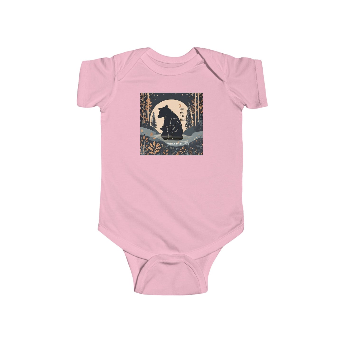 Infant Fine Jersey Bodysuit Baby Bear