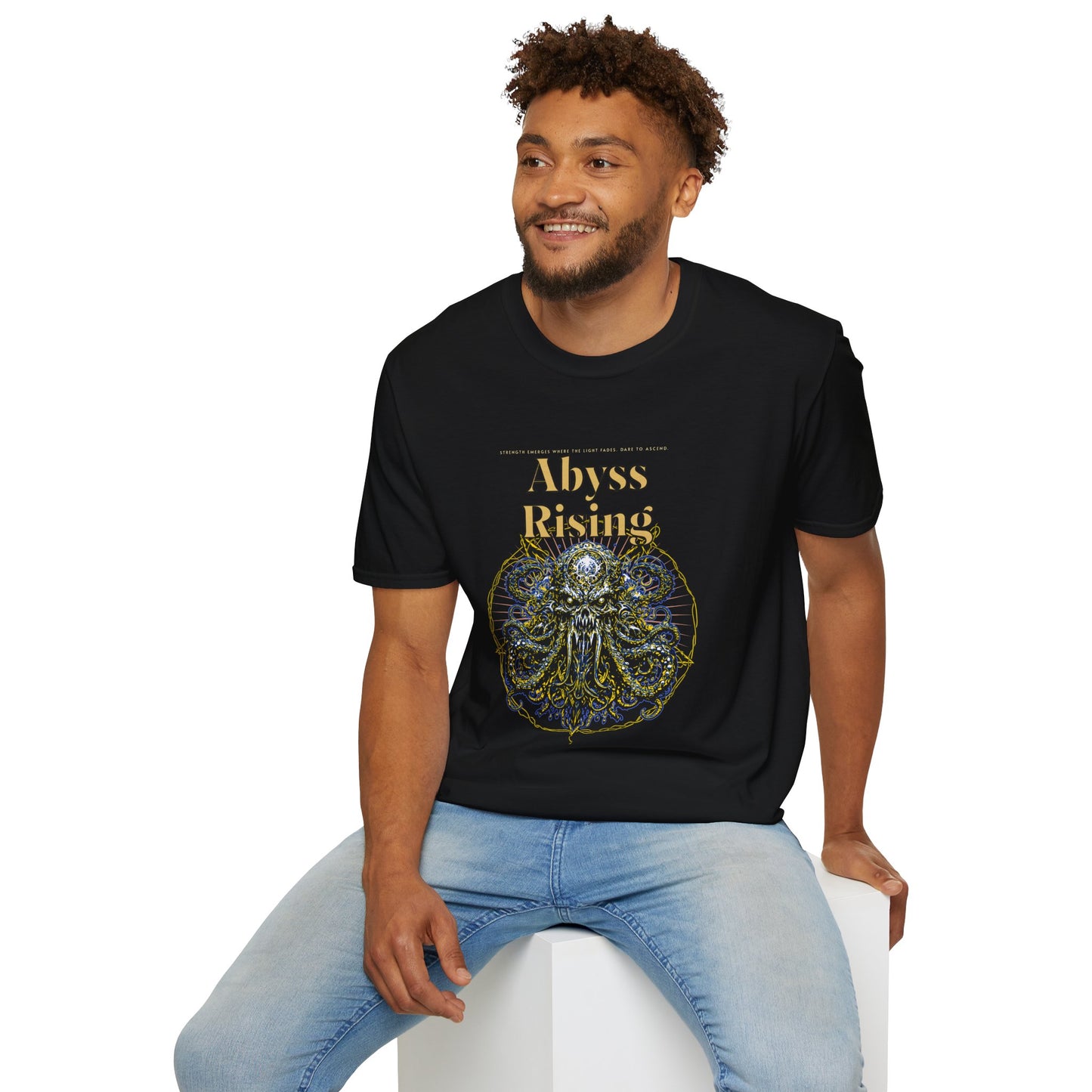 Abyss Rising Kraken Graphic T-Shirt - Ocean-Inspired Fashion for Sea Lovers