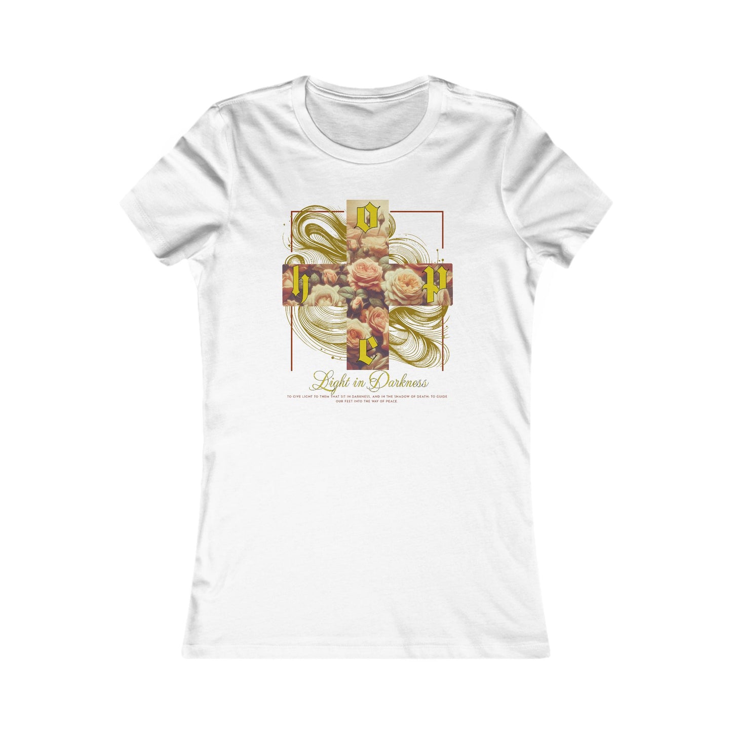 Light in Darkness Graphic Tee for Women - Phoenix Wear SATX