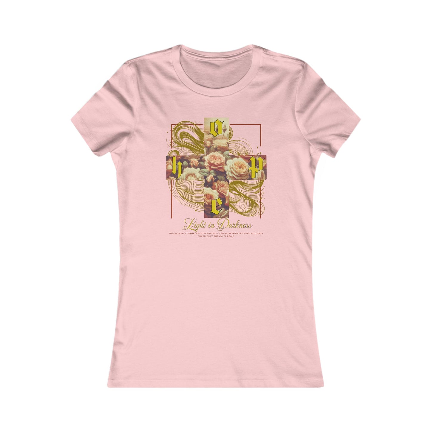 Light in Darkness Graphic Tee for Women - Phoenix Wear SATX