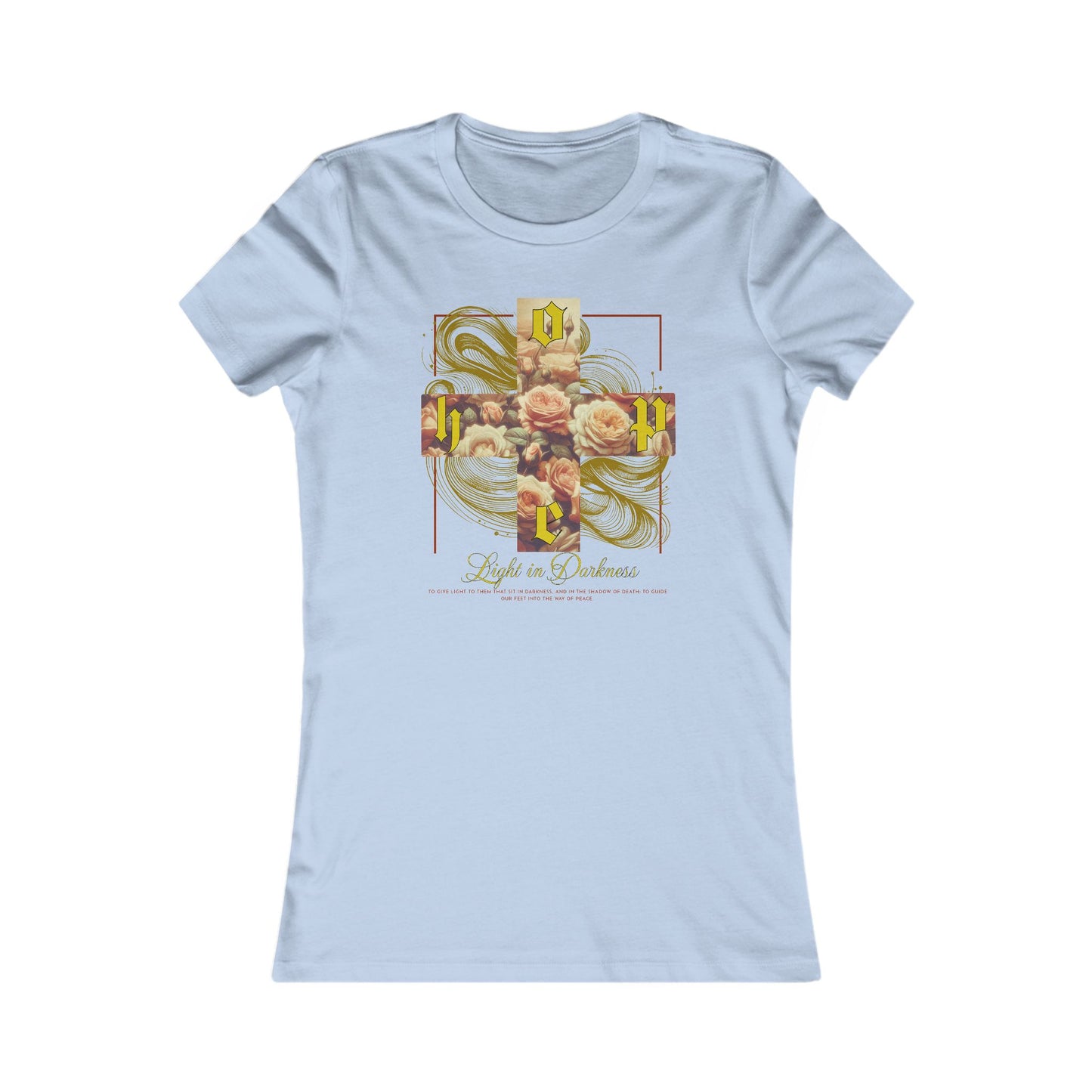 Light in Darkness Graphic Tee for Women - Phoenix Wear SATX