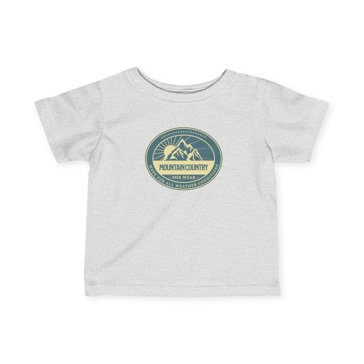 Infant Fine Jersey Tee Mountain Country