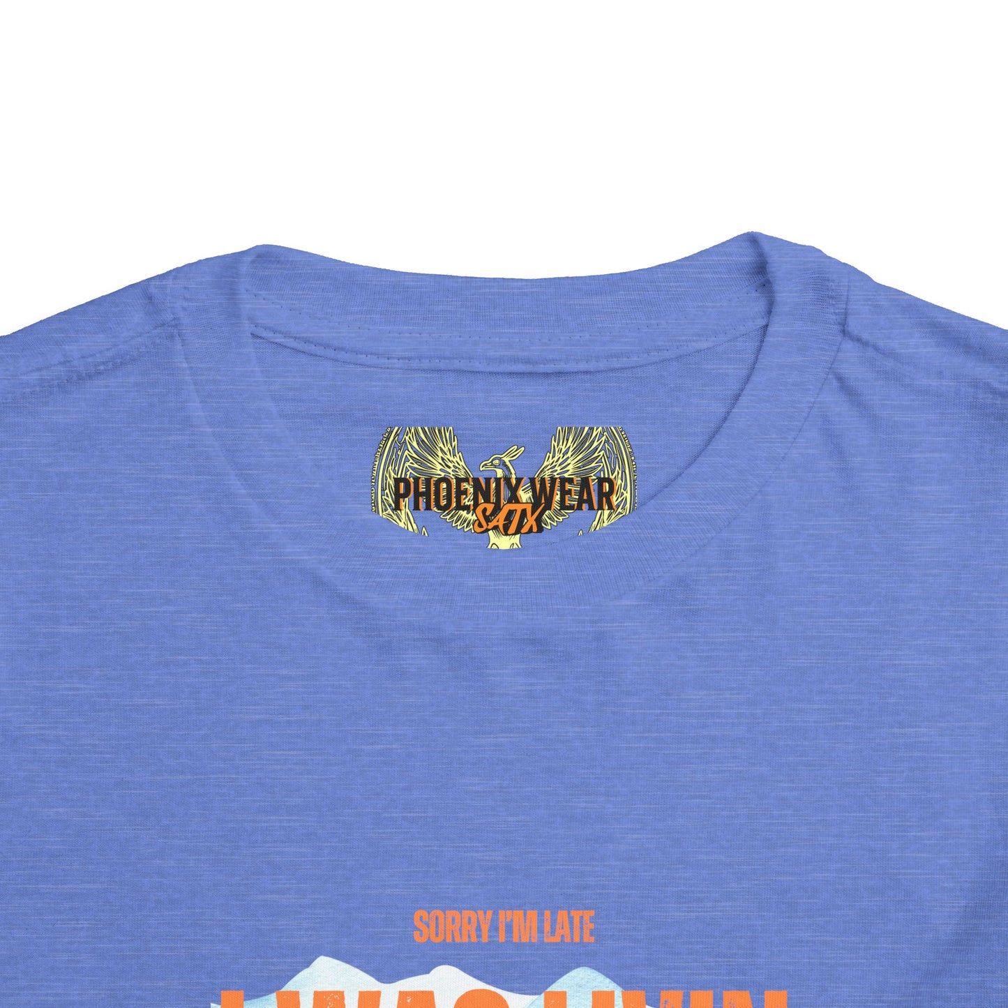 Sorry I Was Living My Best Life Graphic Tee for Toddlers - Phoenix Wear SATX