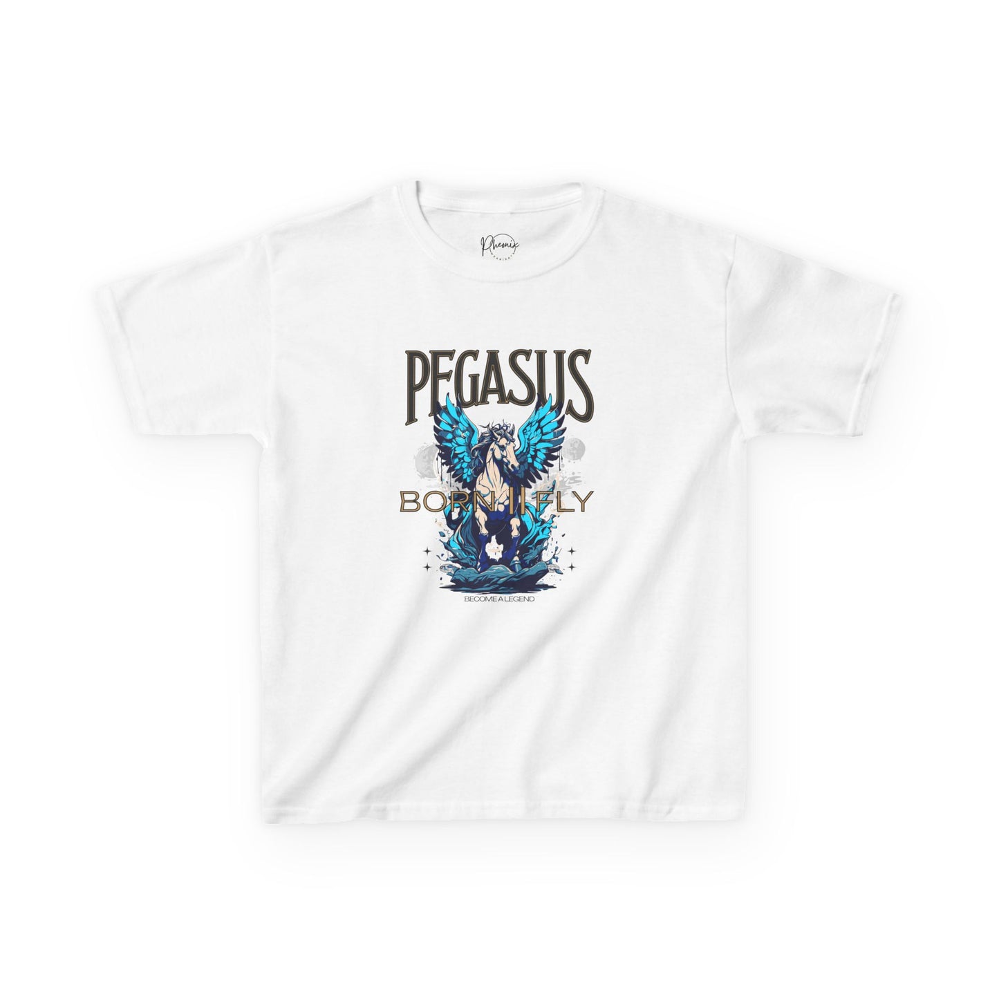 Pegasus Kids Graphic Tee for Fantasy Lovers - Phoenix Wear SATX