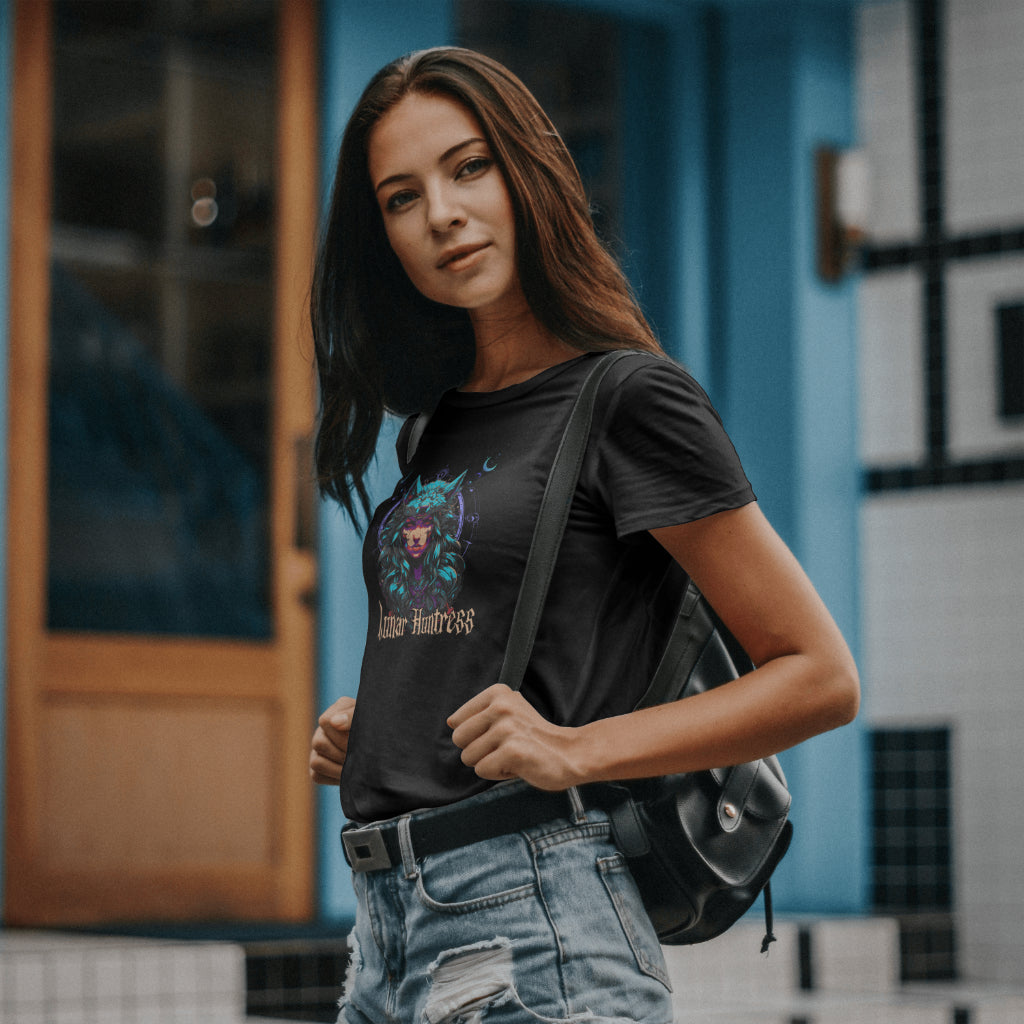 Lunar Huntress Graphic Tee - Phoenix Wear SATX