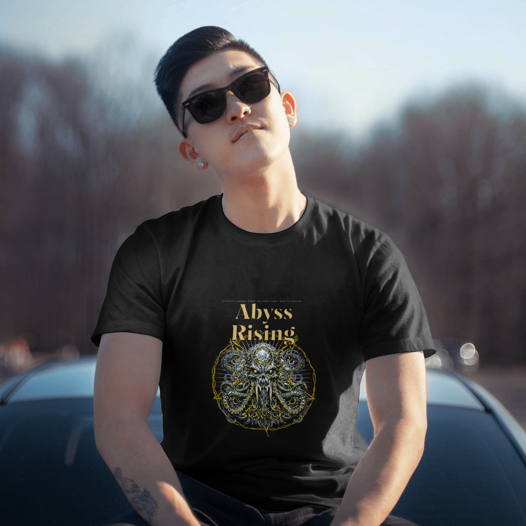 Abyss Rising Kraken Graphic T-Shirt - Ocean-Inspired Fashion for Sea Lovers