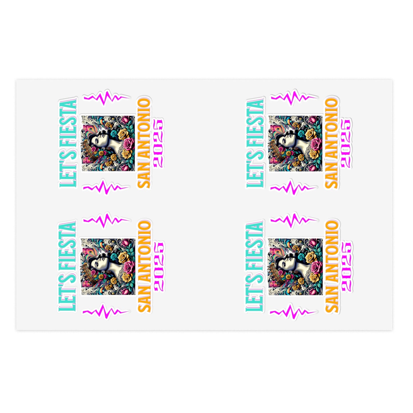 Colorful Sticker Sheets for Crafting & Decor | Let's Fiesta Collection