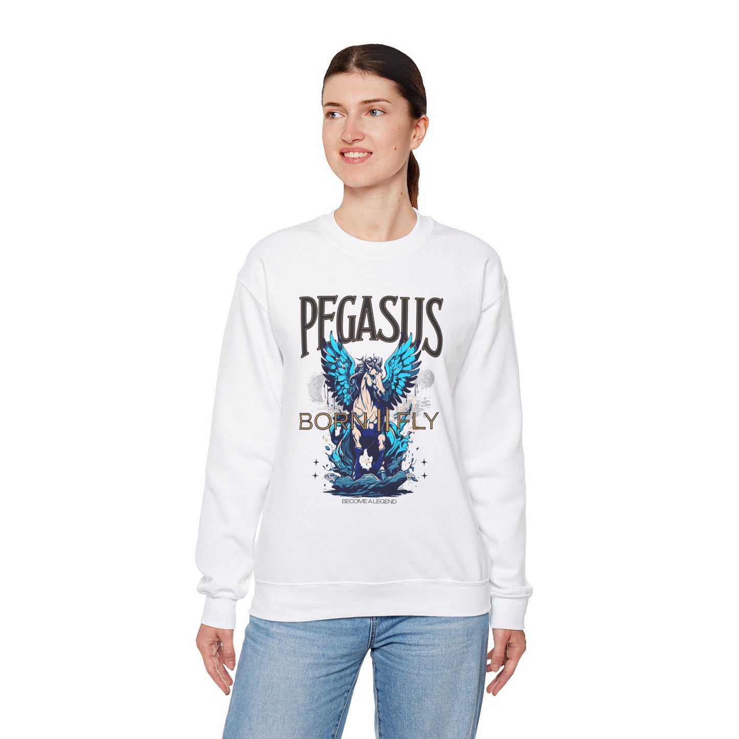 Pegasus Graphic Sweater for Fantasy Lovers - Phoenix Wear SATX - Phoenix Wear SATX
