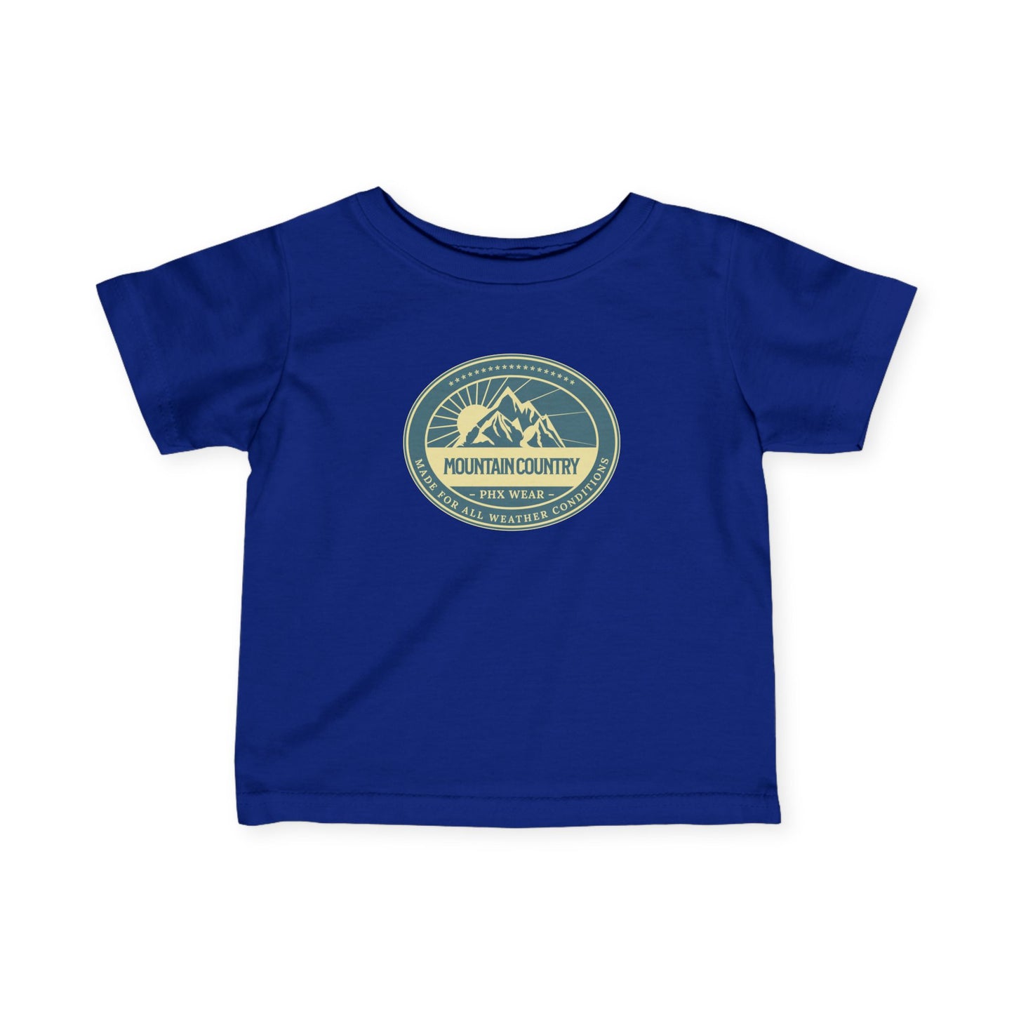 Infant Fine Jersey Tee Mountain Country