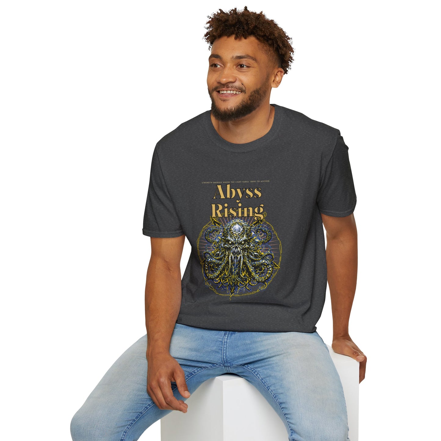 Abyss Rising Kraken Graphic T-Shirt - Ocean-Inspired Fashion for Sea Lovers