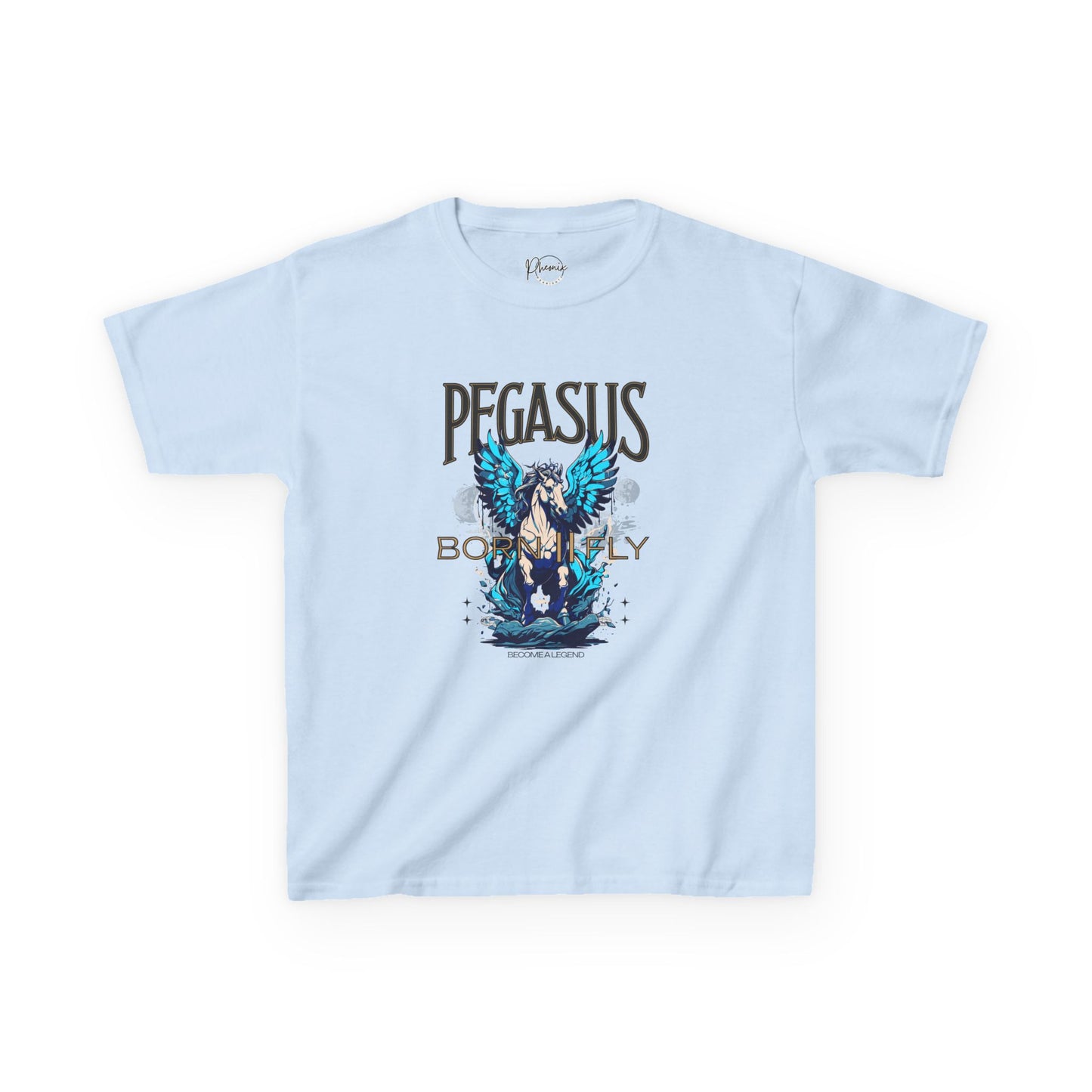 Pegasus Kids Graphic Tee for Fantasy Lovers - Phoenix Wear SATX