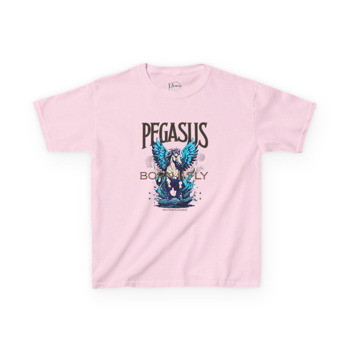 Pegasus Kids Graphic Tee for Fantasy Lovers - Phoenix Wear SATX