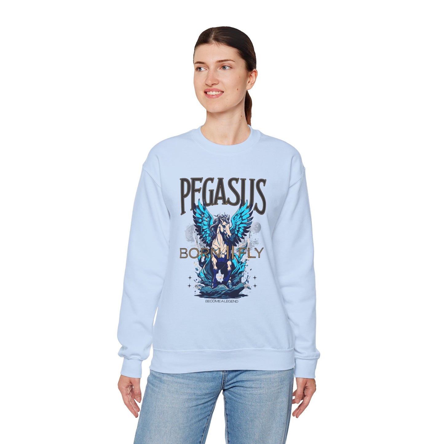 Pegasus Graphic Sweater for Fantasy Lovers - Phoenix Wear SATX - Phoenix Wear SATX