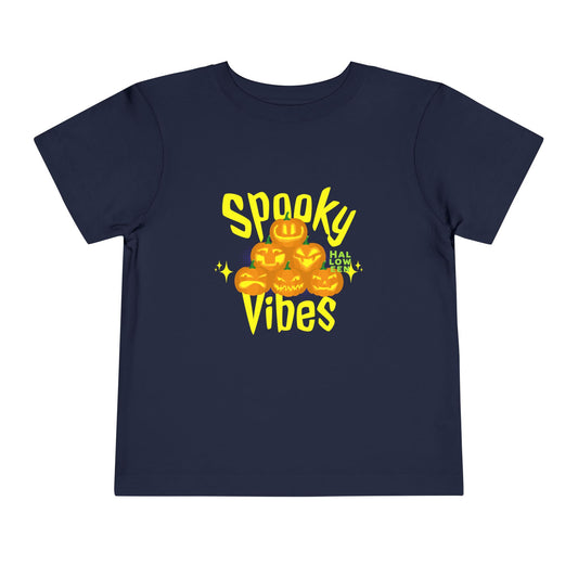 Spooky Vibes Toddler Halloween Tee