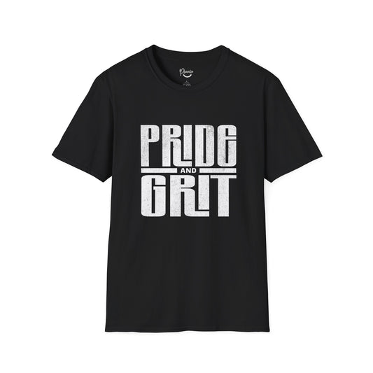 Pride and Grit T-Shirt — Bold Motivational Graphic Tee