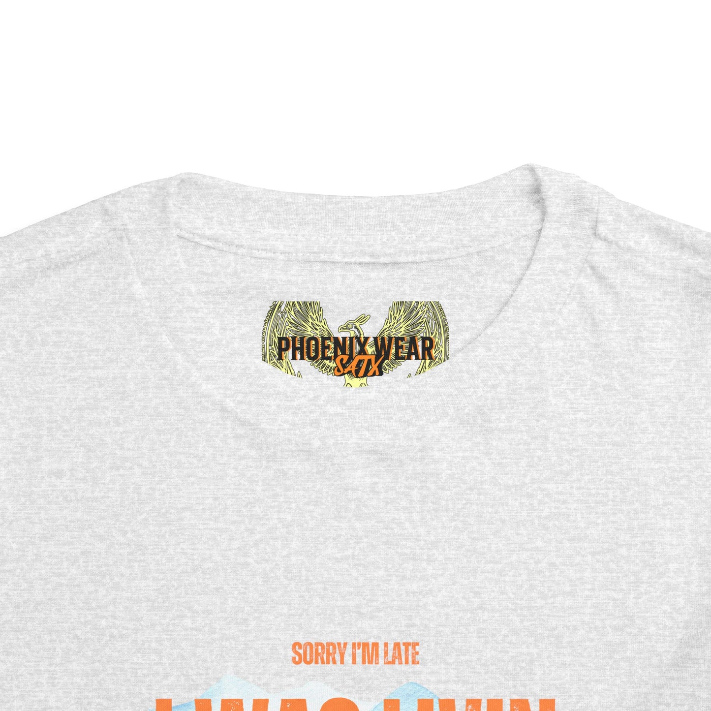 Sorry I Was Living My Best Life Graphic Tee for Toddlers - Phoenix Wear SATX