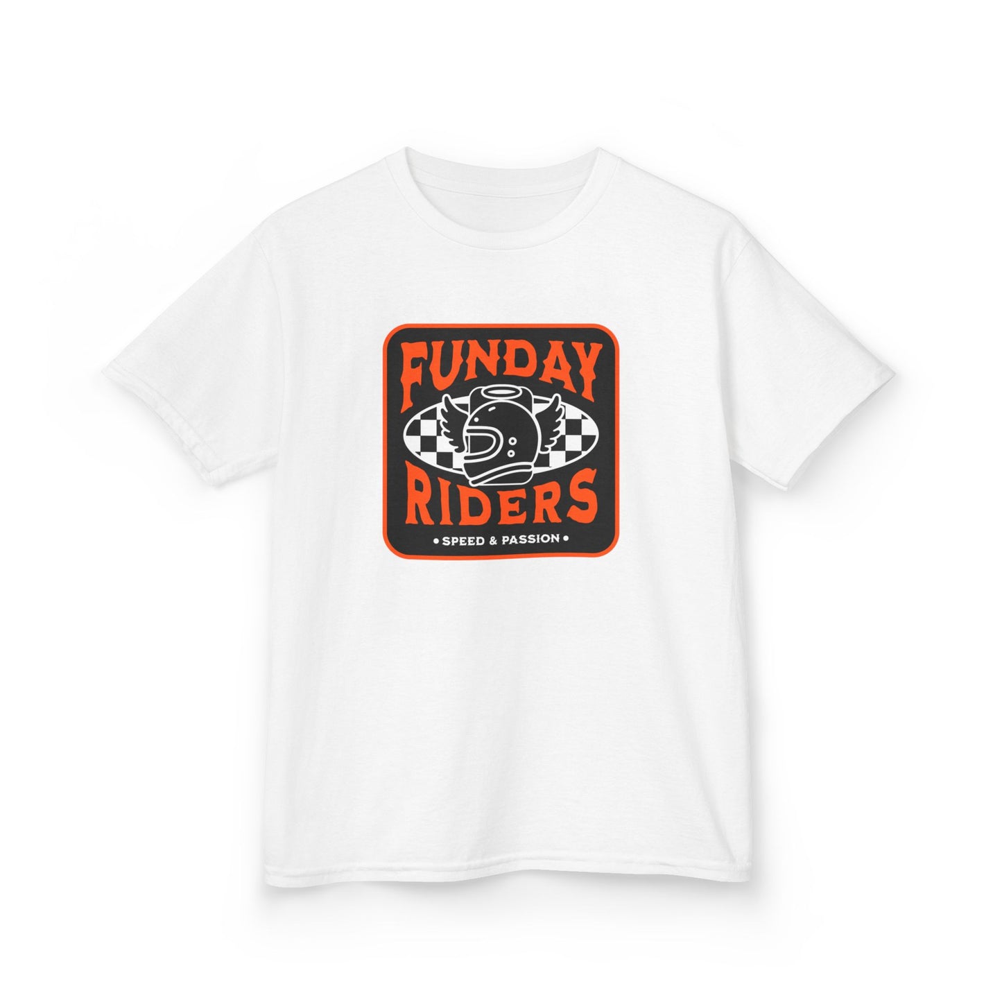 Kids Funday Riders Tee - Fun Graphic Tee for Boys and Girls