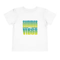 Toddler Tee - "Summer Vibes" Retro Gradient Kids T-Shirt
