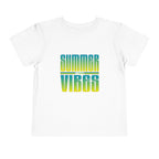 Toddler Tee - "Summer Vibes" Retro Gradient Kids T-Shirt