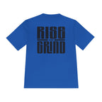 Rise and Grind Moisture-Wicking Tee — Motivational Workout T-Shirt