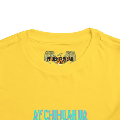 Toddler Fiesta Tee - 'Ay Chihuahua' San Antonio Design
