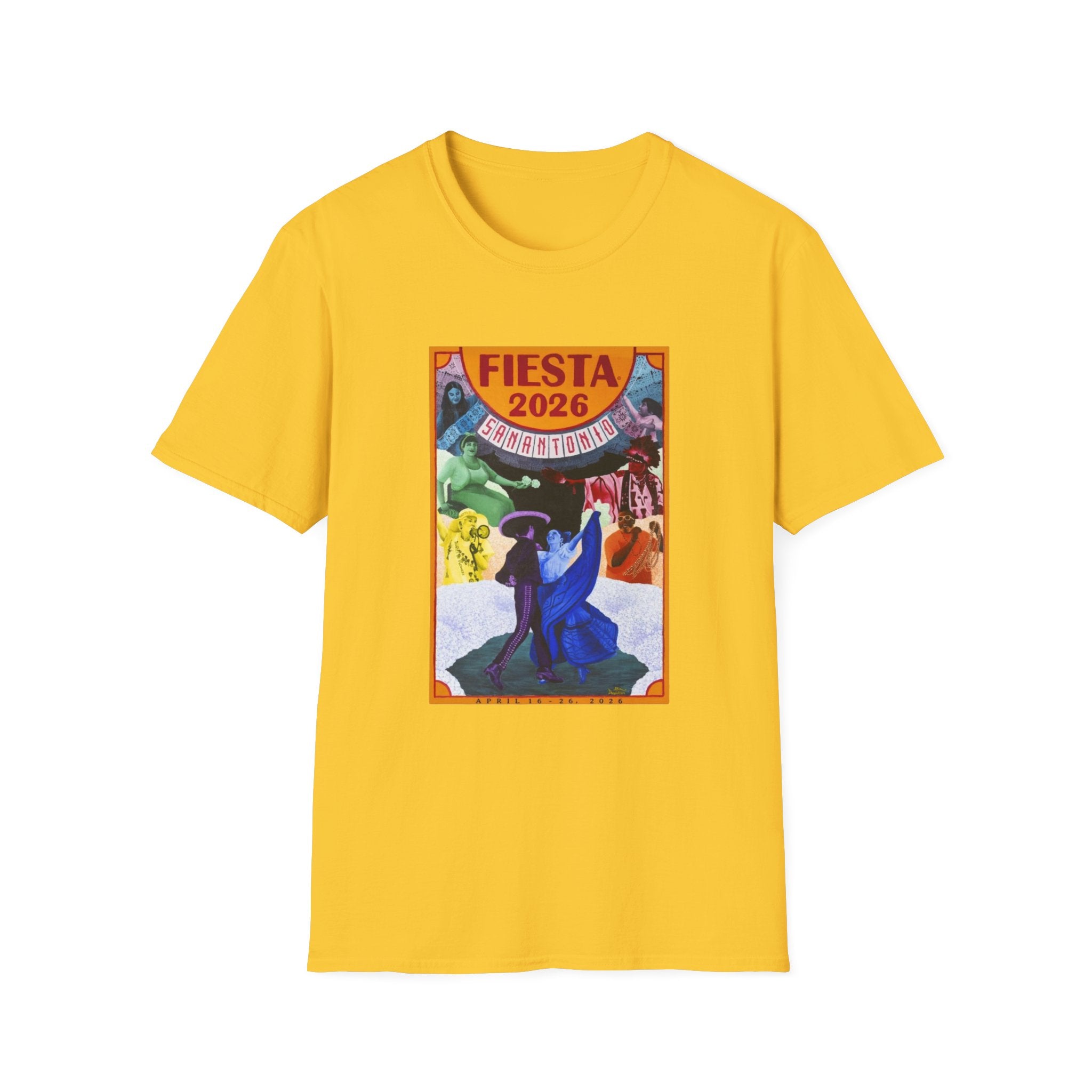 San Antonio Fiesta T-Shirt (Unisex Gildan)