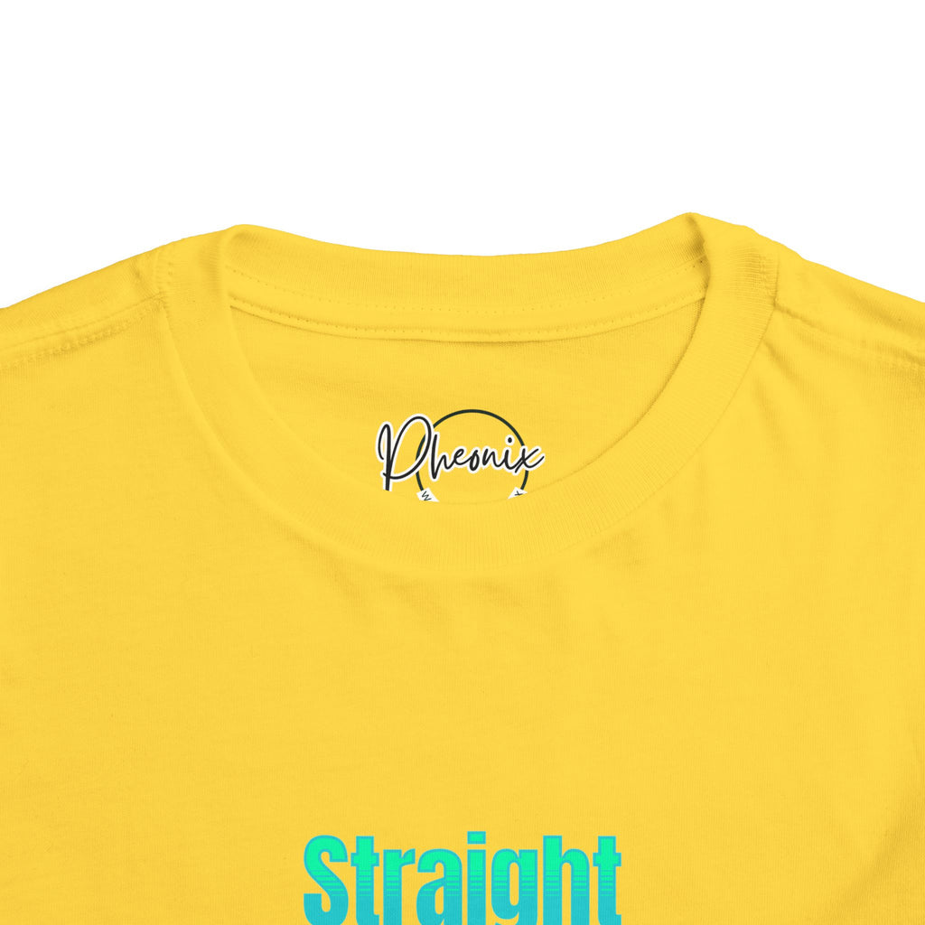 Toddler Short Sleeve Tee | Straight Outta Loch Ness Design | Fun Graphic Tee for Kids - Phoenix Wear SATX