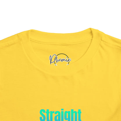 Toddler Short Sleeve Tee | Straight Outta Loch Ness Design | Fun Graphic Tee for Kids