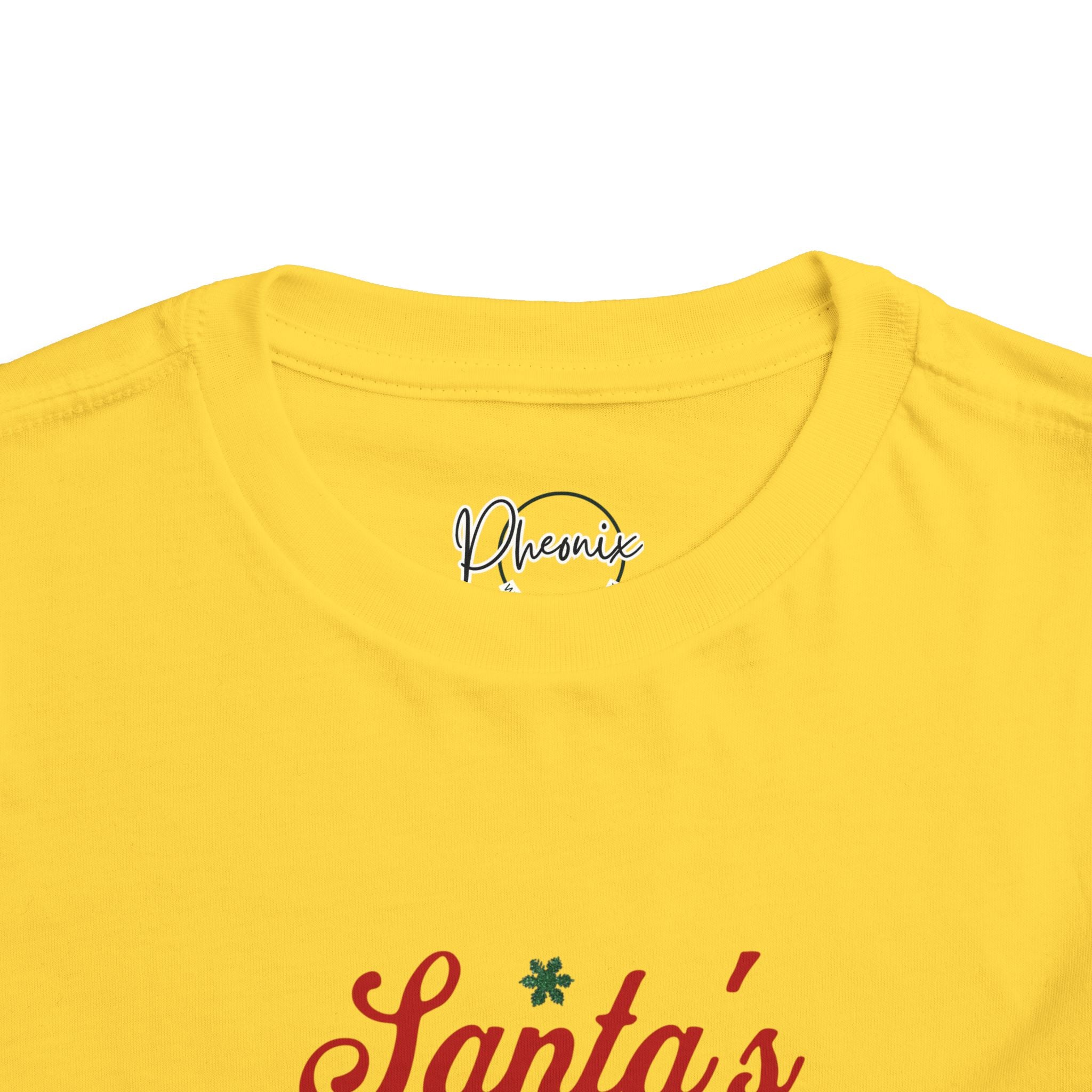 Santa's Sidekick Toddler Tee – Cute Reindeer Holiday Shirt for Kids