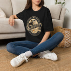Black Cat Unisex Vintage Halloween Tee