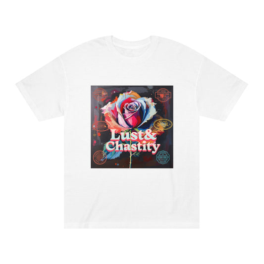 Lust & Chastity Rose Graphic Tee — 7 Deadly Sins Collection