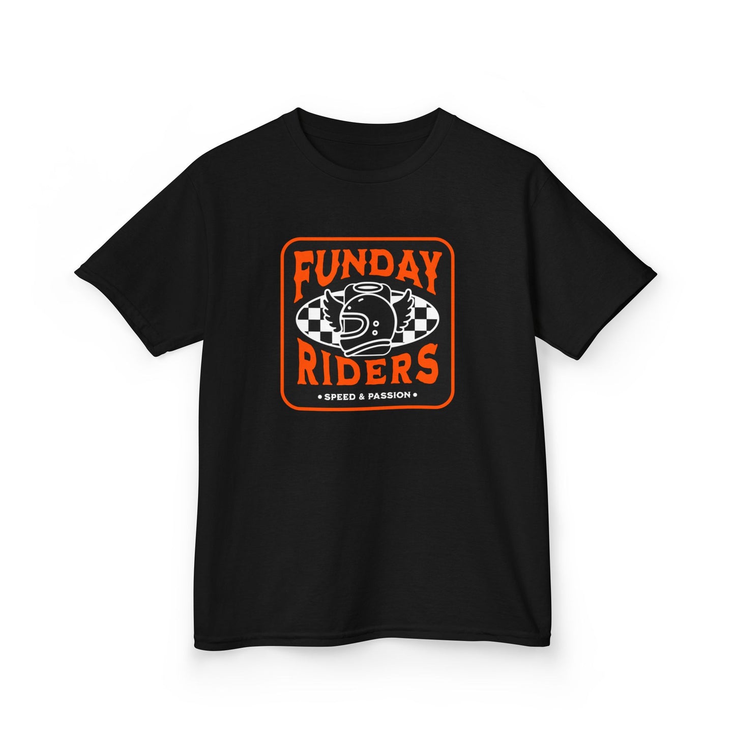 Kids Funday Riders Tee - Fun Graphic Tee for Boys and Girls