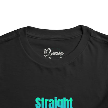 Toddler Short Sleeve Tee | Straight Outta Loch Ness Design | Fun Graphic Tee for Kids