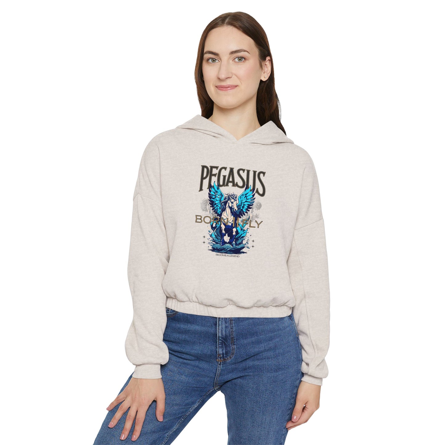 Pegasus Women Graphic Hoodie for Fantasy Lovers - Phoenix Wear SATX