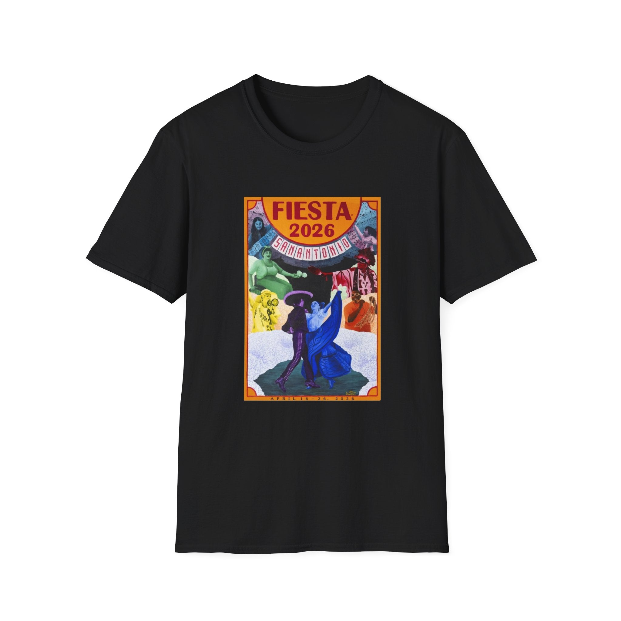 San Antonio Fiesta T-Shirt (Unisex Gildan)