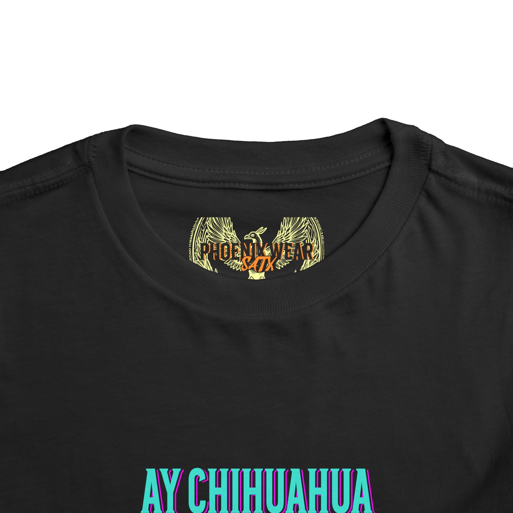Toddler Fiesta Tee - 'Ay Chihuahua' San Antonio Design