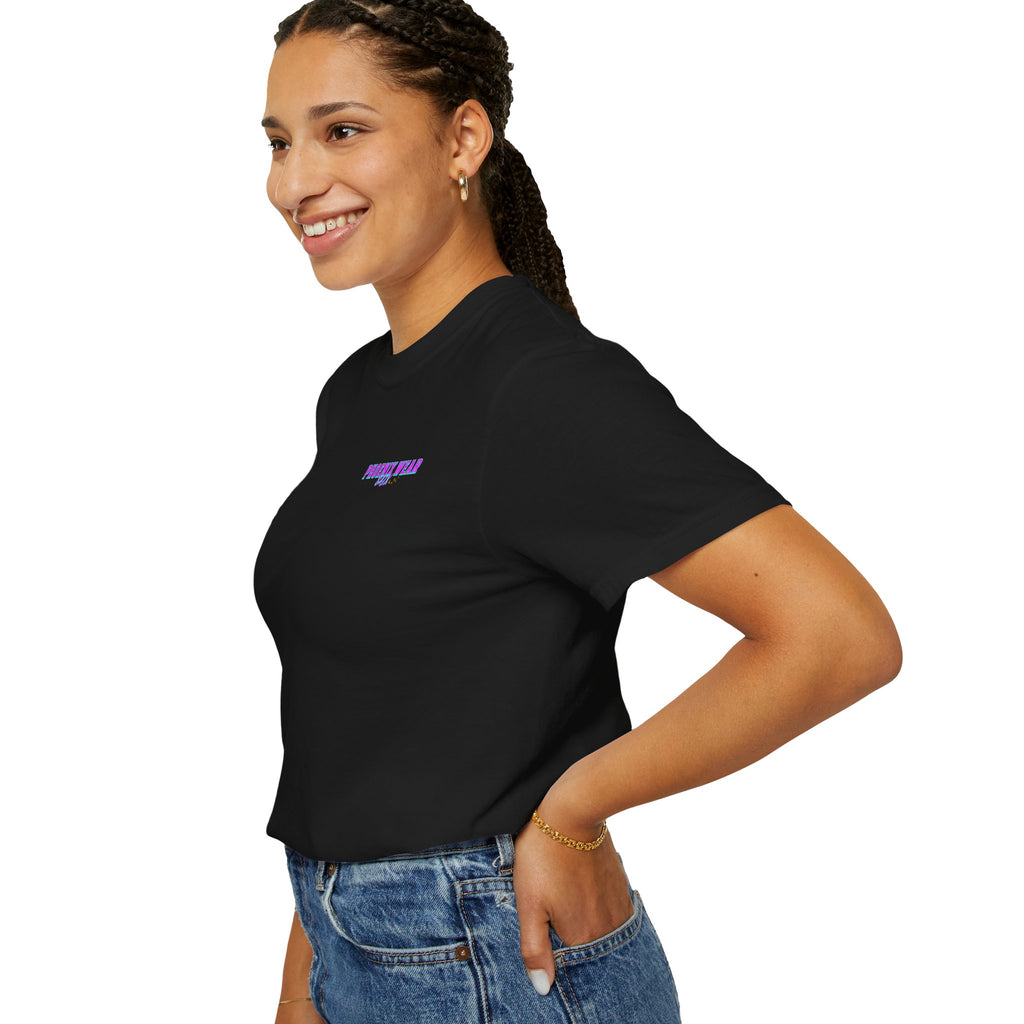 San Antonio Skyline Graffiti T-Shirt — Colorful Cityscape Tee