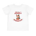 Santa's Sidekick Toddler Tee – Cute Reindeer Holiday Shirt for Kids