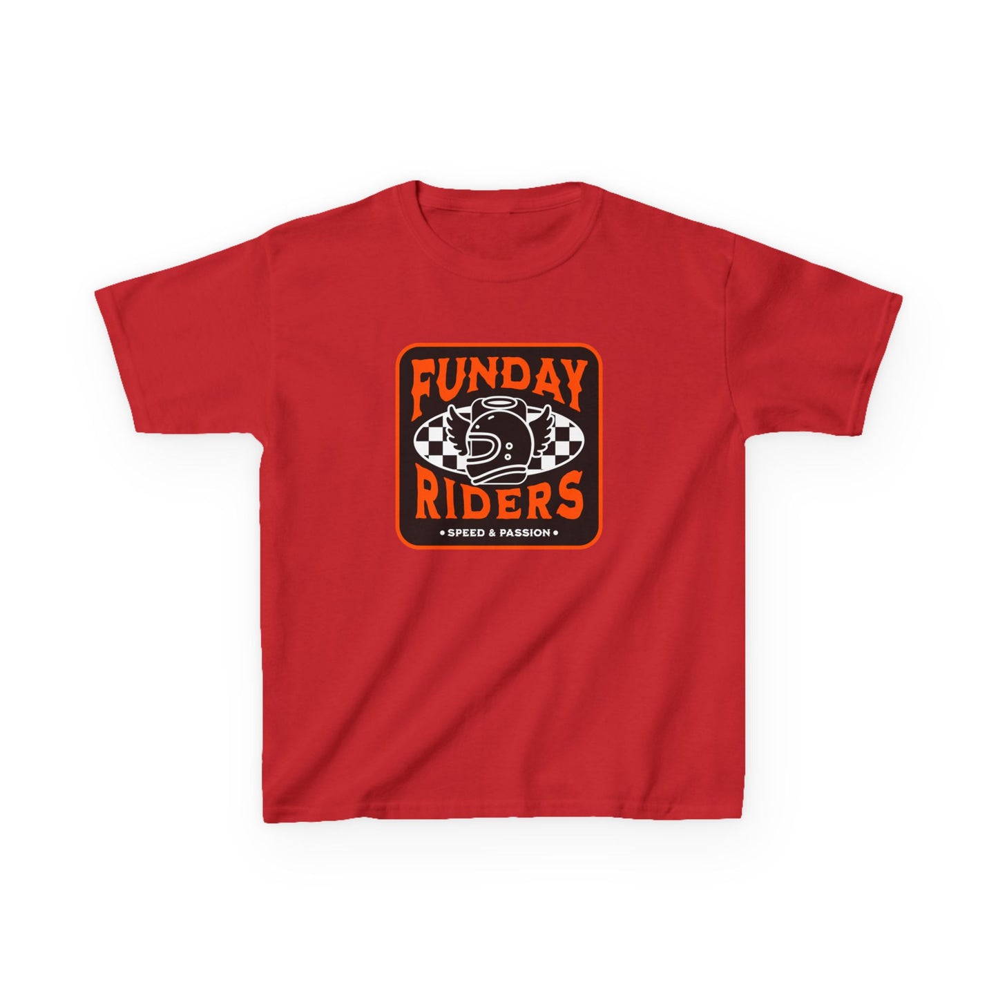 Kids Funday Riders Tee - Fun Graphic Tee for Boys and Girls
