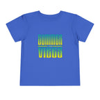 Toddler Tee - "Summer Vibes" Retro Gradient Kids T-Shirt