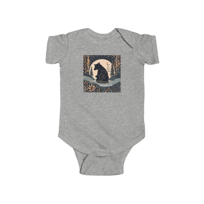 Infant Fine Jersey Bodysuit Baby Bear