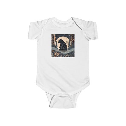 Infant Fine Jersey Bodysuit Baby Bear