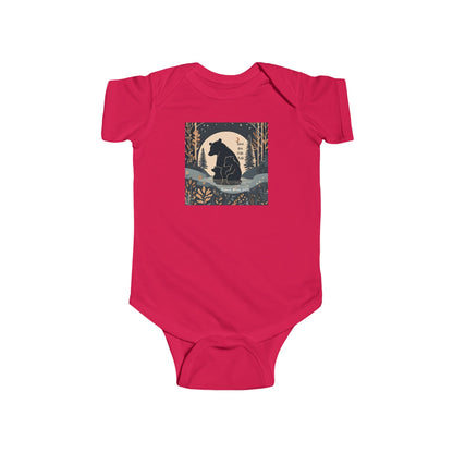 Infant Fine Jersey Bodysuit Baby Bear
