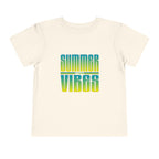 Toddler Tee - "Summer Vibes" Retro Gradient Kids T-Shirt