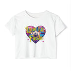 Love to Fiesta Crop Top — Alamo Graphic Tee