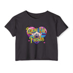 Love to Fiesta Crop Top — Alamo Graphic Tee