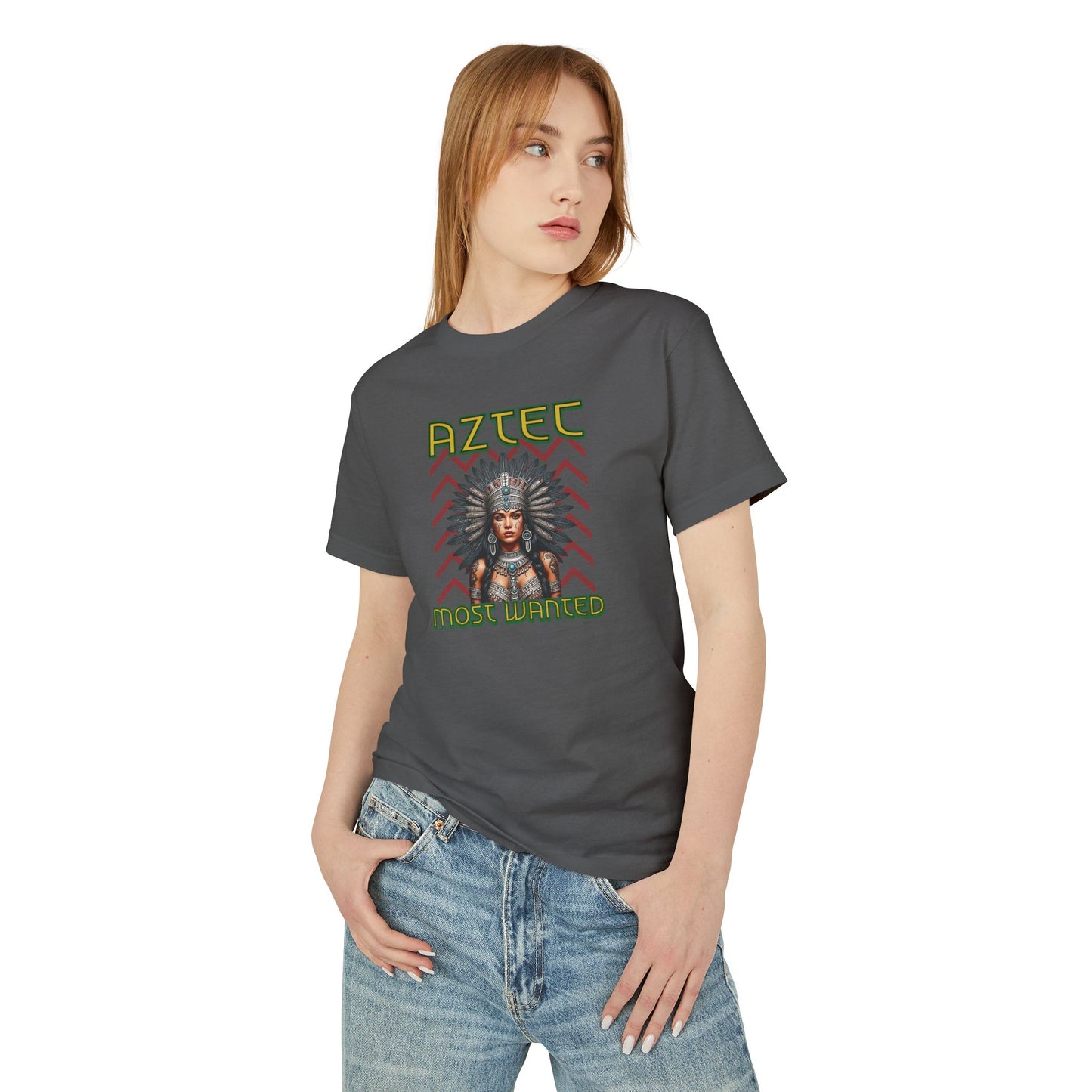 Aztec Most Wanted Graphic Tee for Fantasy Lovers - Phoenix Wear SATX