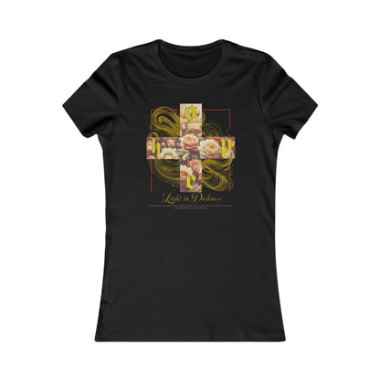 Light in Darkness Graphic Tee for Women - Phoenix Wear SATX