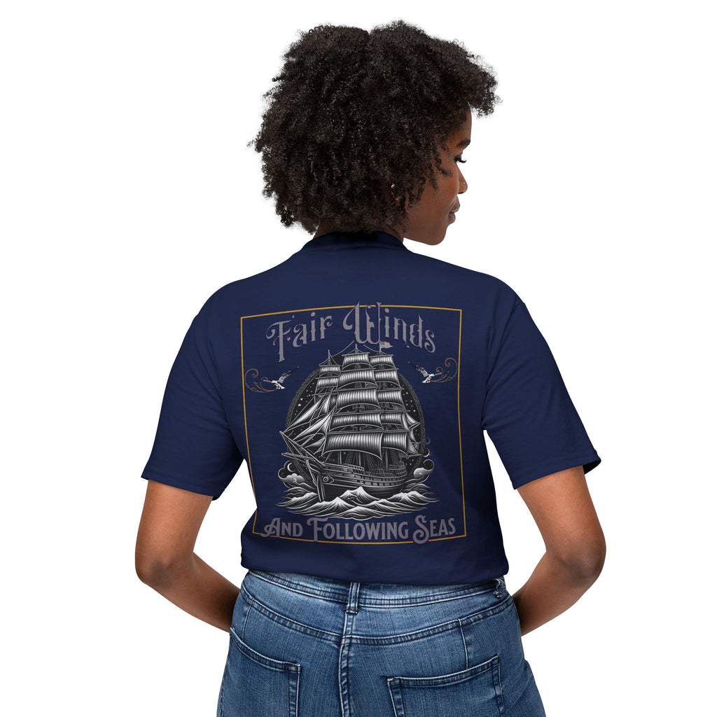 Fair Winds Graphic Tee for Naval Adventure Lovers - Phoenix Wear SATX - Phoenix Wear SATX