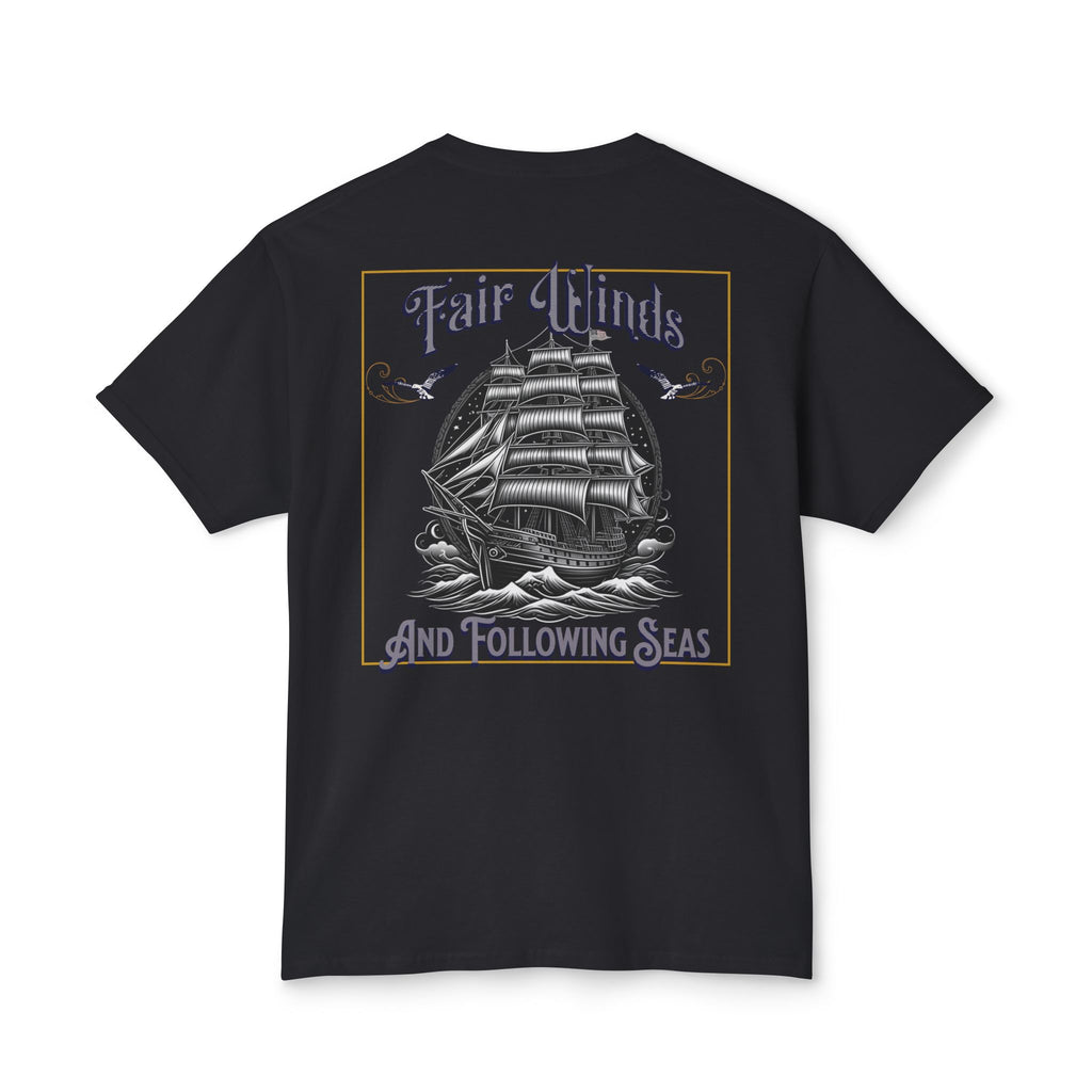 Fair Winds Graphic Tee for Naval Adventure Lovers - Phoenix Wear SATX - Phoenix Wear SATX